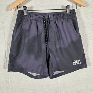 HVIII Brand Goods GOAT Shorts Mens S Tie Dye Black/Grey Athletic Gym Workoutwear